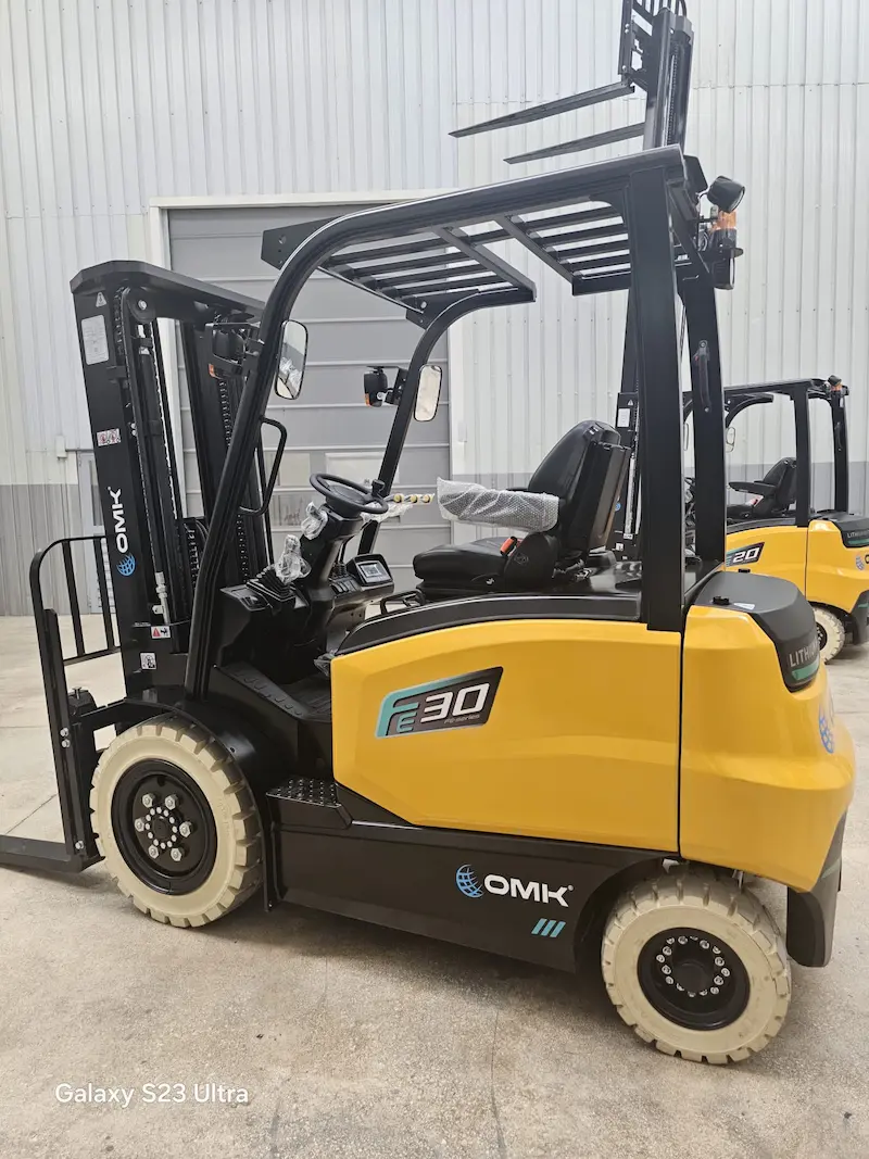 OMK FB20 2 Ton 4 Tekerlekli Lityum Akülü Elektrikli Forklift