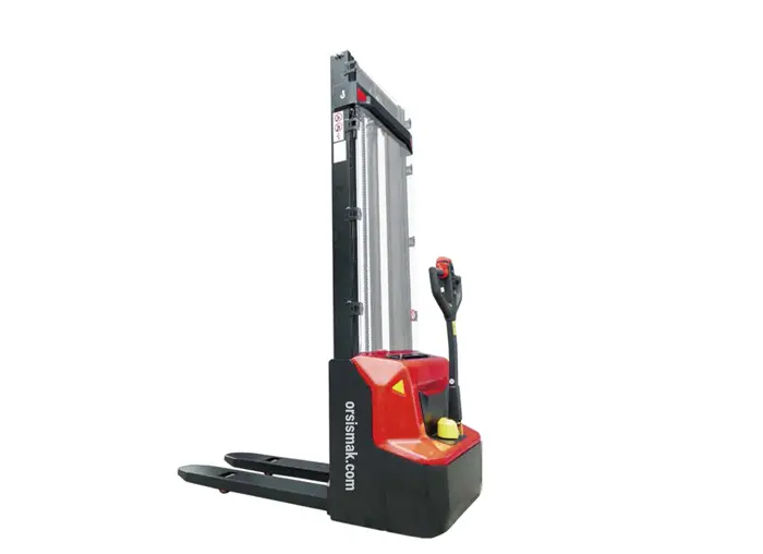 Orsismak EL10 1 Ton Tam Akülü İstif Makinası — Dublex 2.900
